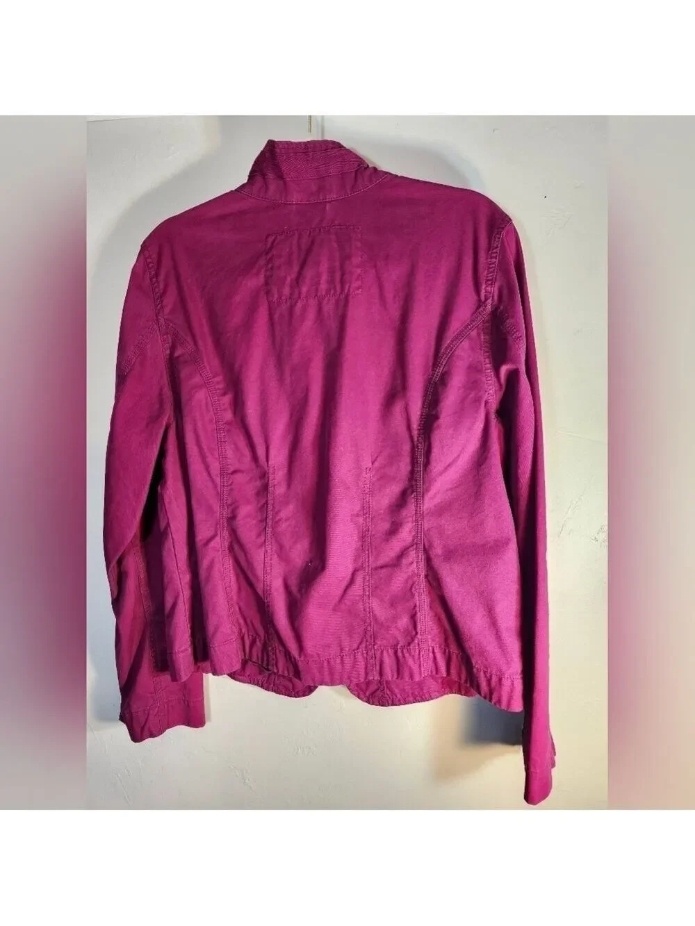 Eddie Bauer Vintage 90s Magenita Utility Jacket Sz L